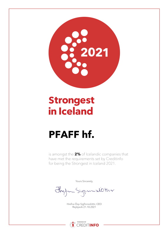 Acknowledgement 2021